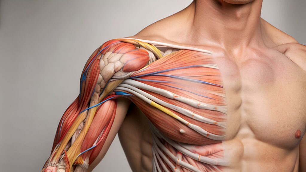 Deep tissue massage for muscle tension relief and recovery